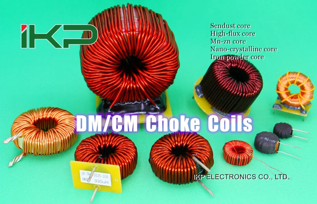 Ikp Electronics 3/4 phase mode commun bobines d'étouffement de noyau nanocristallin de différentes tailles