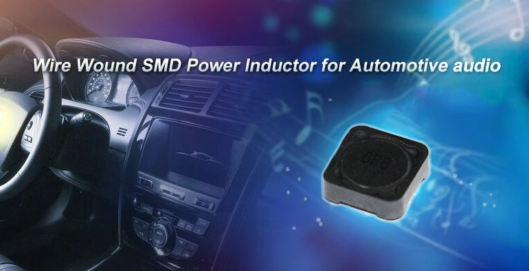 Dimensions très précises pour l'inducteur SMD à montage automatique