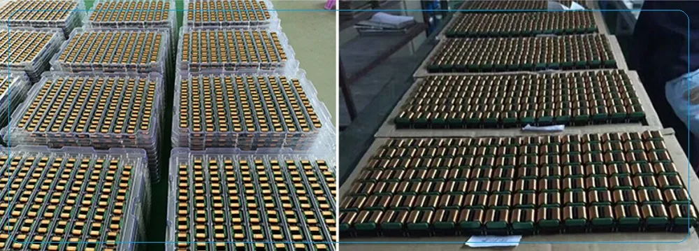 Inducteurs de filtrage à bobine d'étranglement en mode commun au noyau de ferrite carrée avec fil de cuivre plat