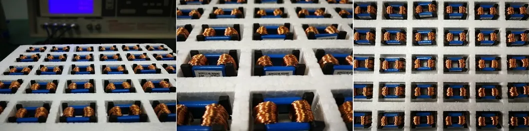 Inducteur de filtrage de ligne d'étouffement en mode courant alternatif avec noyau de cadre (2.3A, 10mH)