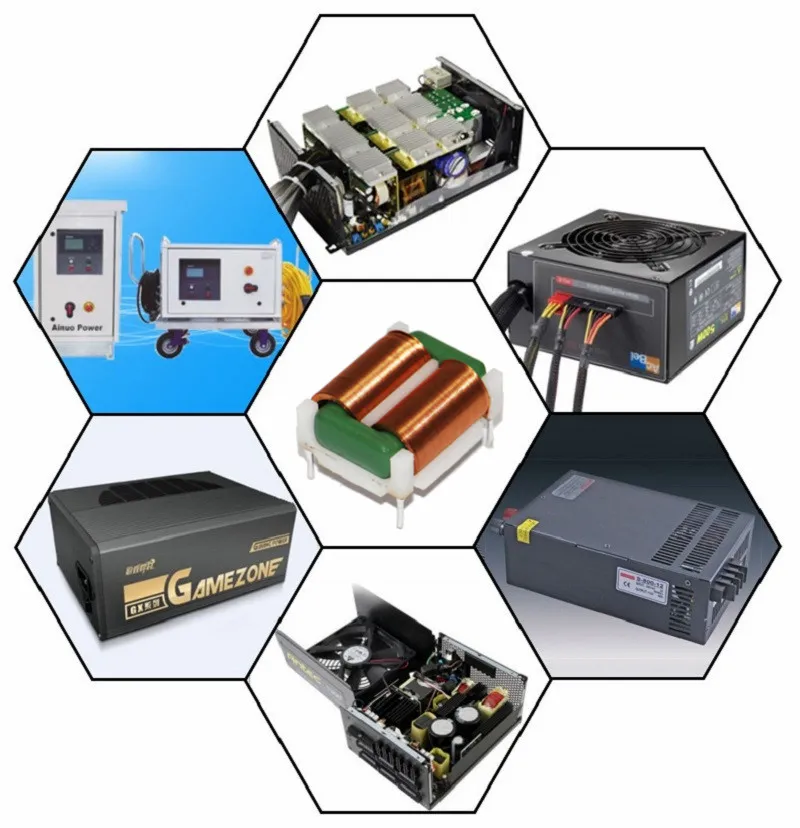 Inducteur variable EMI/EMC Ikp Carton et plateau d'étouffement de puissance bobine de mode commun