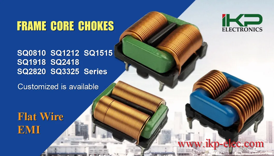 Inducteur Variable Ikp Carton et plateau UC Type Choke bobine de mode commun