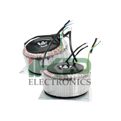 60VA Rated Power 50/60Hz Frequency 98*35 mm Outside Dimension D*H Toroidal Transformer for Door Control System UL/CE/RoHS/CQC