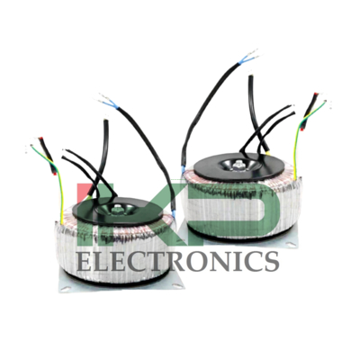 Transformateur toroïdal 105VA, fréquence 50/60Hz, dimensions extérieures 98*45 mm (D*H) pour système de contrôle d'accès, UL/CE/RoHS/CQC